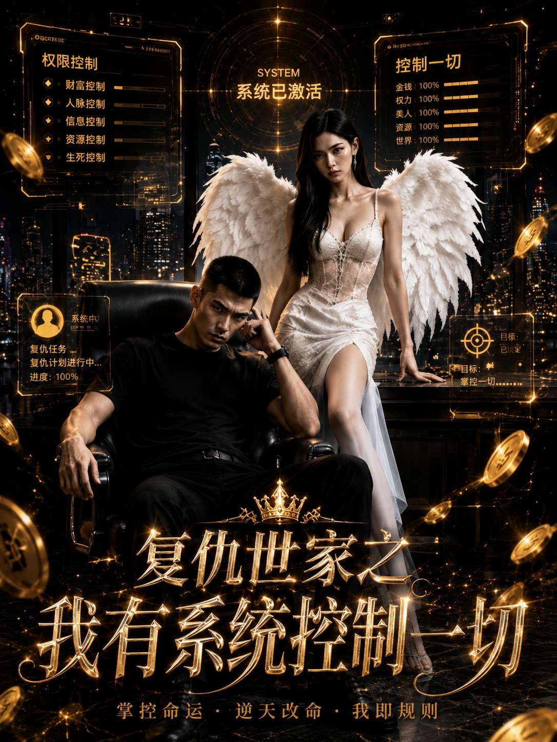 【AI成人短剧】复仇世家之我有系统控制一切