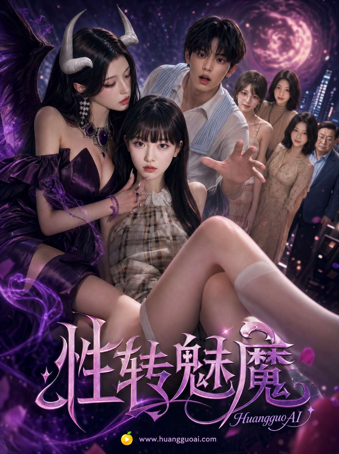 【AI成人短剧】性转魅魔