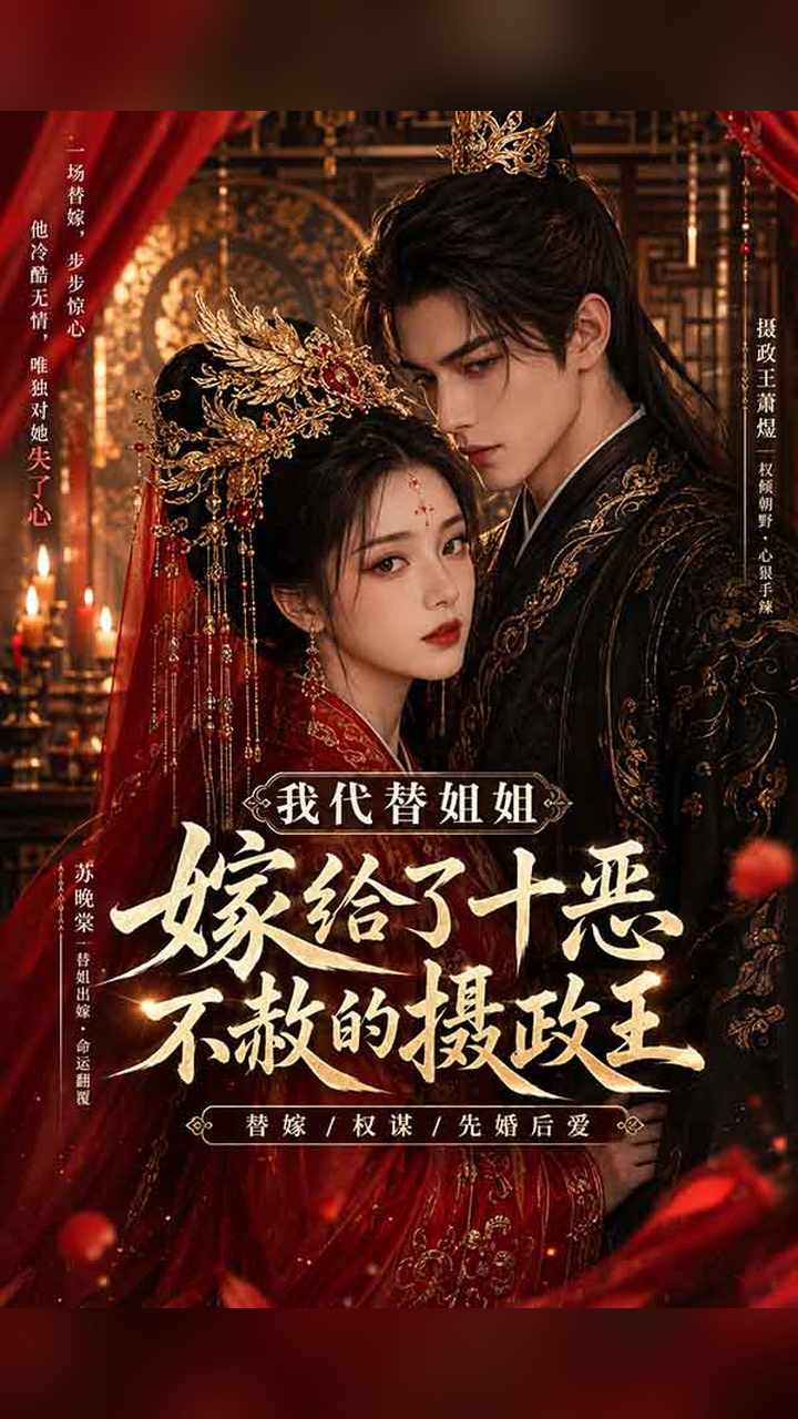【AI成人漫剧】我代替姐姐嫁给了十恶不赦的摄政王