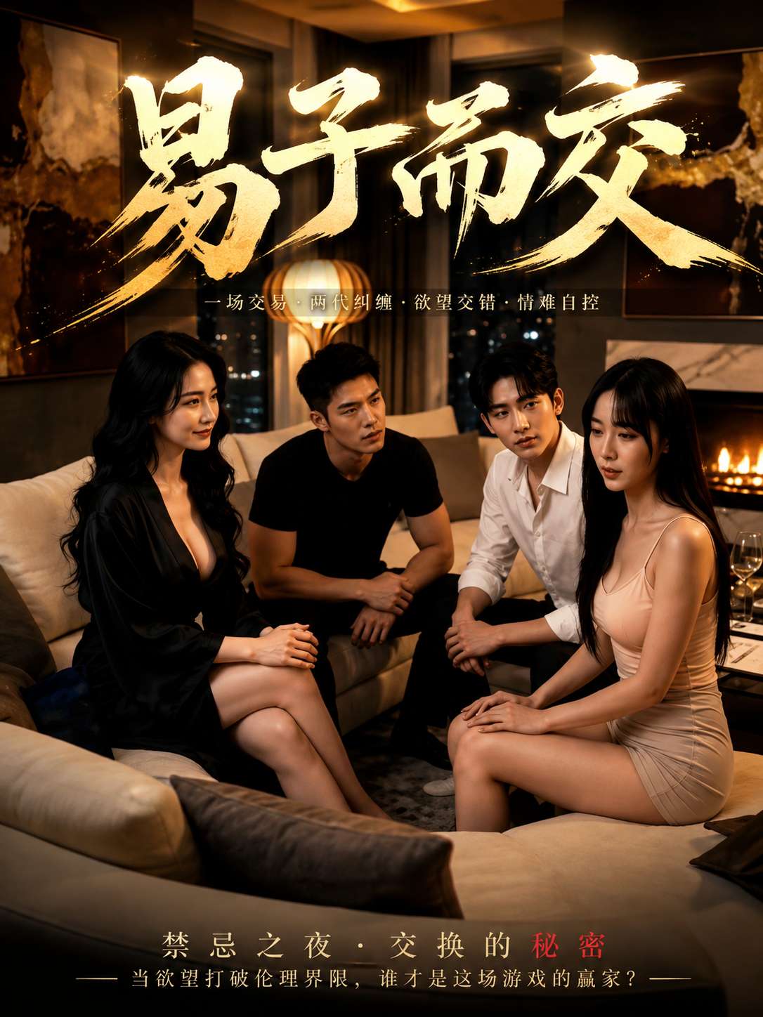 【AI成人短剧】易子而交