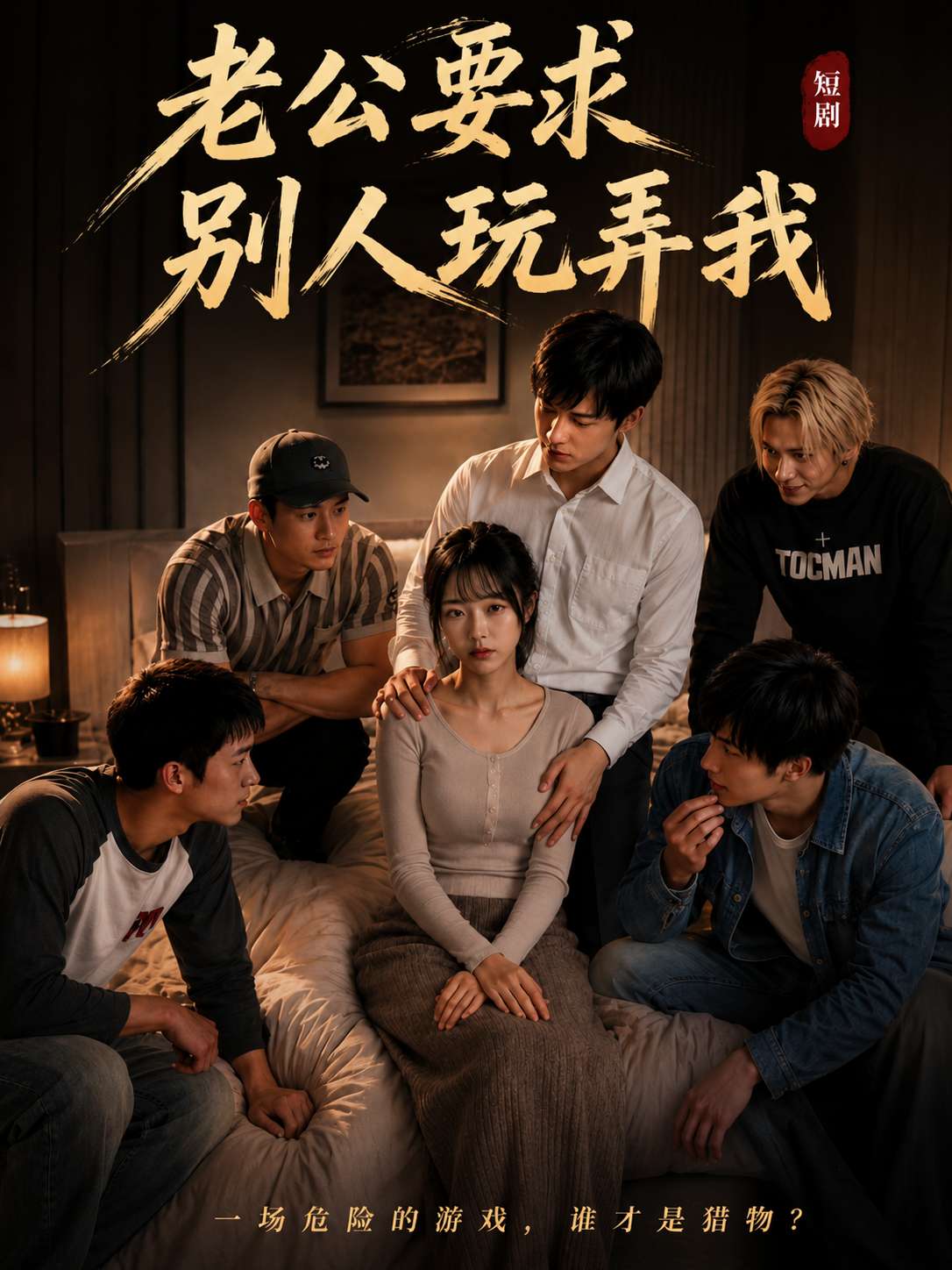 【AI成人短剧】老公要求别人玩弄我
